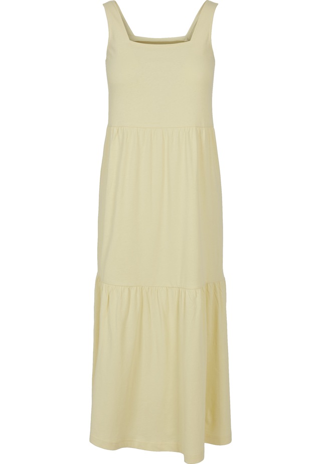 URBAN CLASSICS Shirtkleid »Urban Classics Damen Ladies 7/8 Length Valance Summer Dress« 1 Stk. tlg.