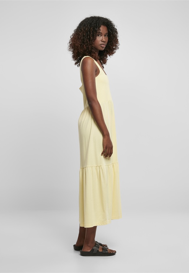URBAN CLASSICS Shirtkleid »Urban Classics Damen Ladies 7/8 Length Valance Summer Dress« 1 Stk. tlg.