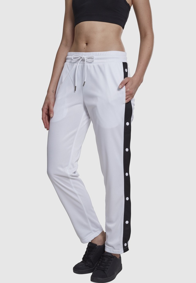 URBAN CLASSICS Stoffhose »Urban Classics Damen Ladies Button Up Track Pants«