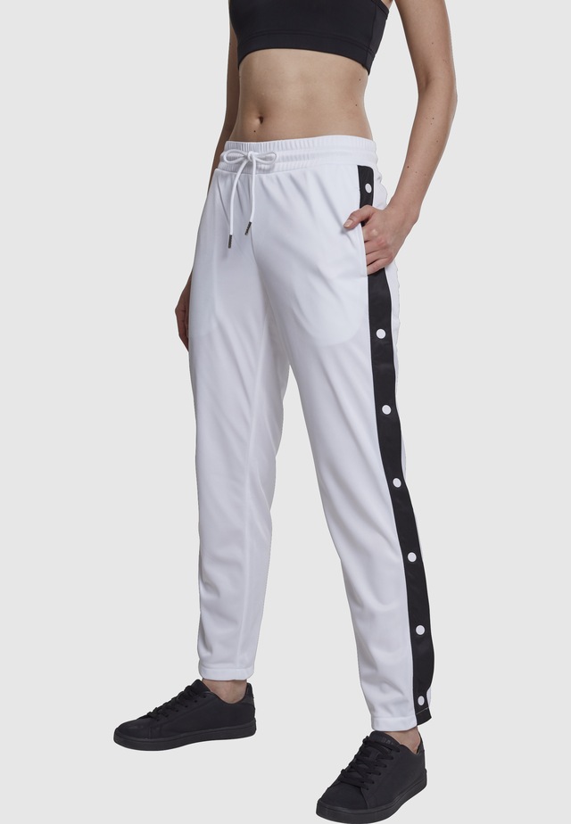 URBAN CLASSICS Stoffhose »Urban Classics Damen Ladies Button Up Track Pants«