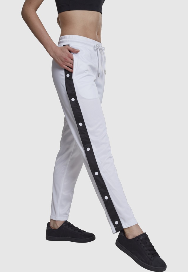 URBAN CLASSICS Stoffhose »Urban Classics Damen Ladies Button Up Track Pants«