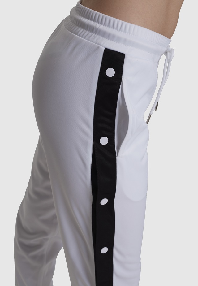 URBAN CLASSICS Stoffhose »Urban Classics Damen Ladies Button Up Track Pants«