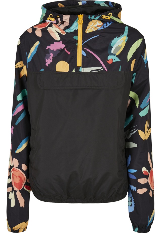 URBAN CLASSICS Outdoorjacke »Urban Classics Damen Ladies Mixed Pull Over Jacket«