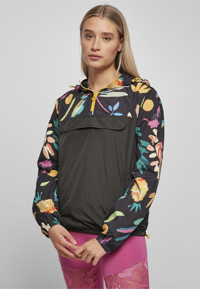 URBAN CLASSICS Outdoorjacke »Urban Classics Damen Ladies Mixed Pull Over Jacket«