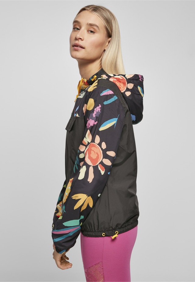 URBAN CLASSICS Outdoorjacke »Urban Classics Damen Ladies Mixed Pull Over Jacket«