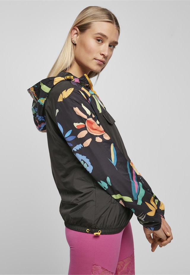 URBAN CLASSICS Outdoorjacke »Urban Classics Damen Ladies Mixed Pull Over Jacket«