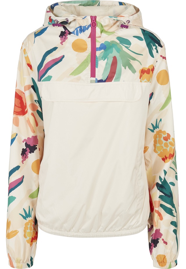 URBAN CLASSICS Outdoorjacke »Urban Classics Damen Ladies Mixed Pull Over Jacket«