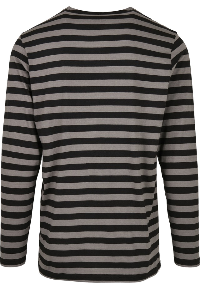 URBAN CLASSICS Langarmshirt »Urban Classics Herren Regular Stripe LS« 1 Stk.