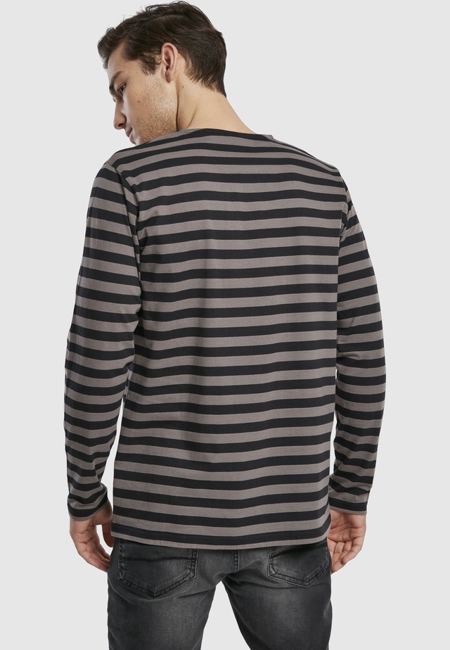 URBAN CLASSICS Langarmshirt »Urban Classics Herren Regular Stripe LS« 1 Stk.