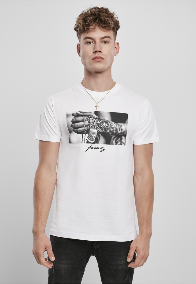 MisterTee T-Shirt »MisterTee Herren Pray 2.0 Tee« 1 Stk.