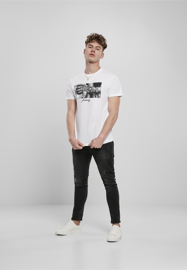MisterTee T-Shirt »MisterTee Herren Pray 2.0 Tee« 1 Stk.