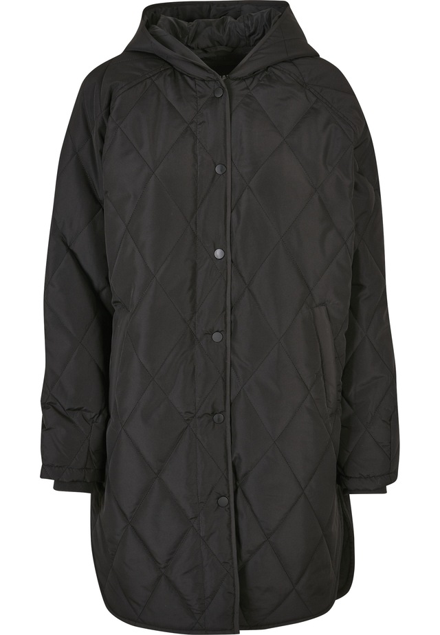 URBAN CLASSICS Allwetterjacke »Urban Classics Damen« 1 Stk. tlg. mit Kapuze