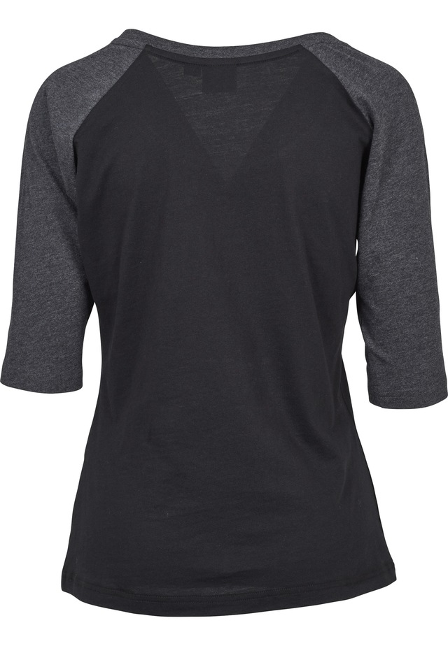 URBAN CLASSICS Kurzarmshirt »Urban Classics Damen Ladies 3/4 Contrast Raglan Tee« 1 Stk.