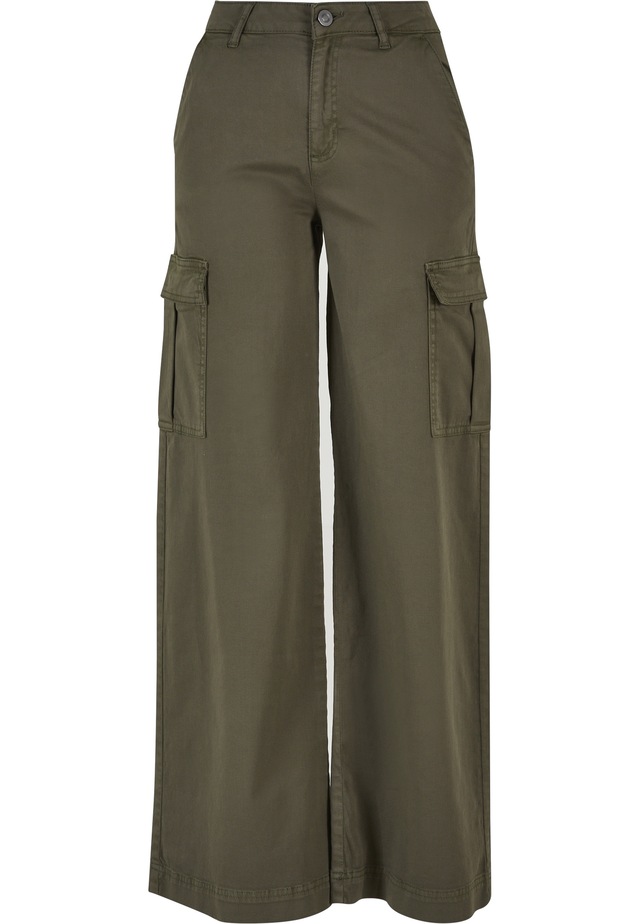 URBAN CLASSICS Stoffhose »Urban Classics Damen«
