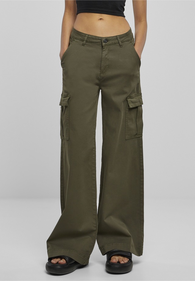 URBAN CLASSICS Stoffhose »Urban Classics Damen«
