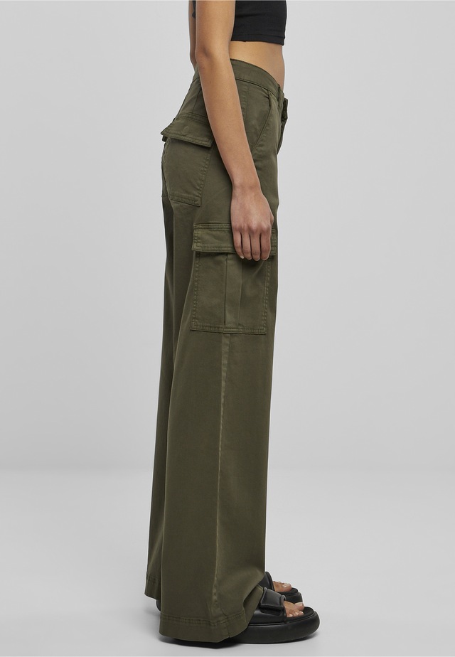 URBAN CLASSICS Stoffhose »Urban Classics Damen«