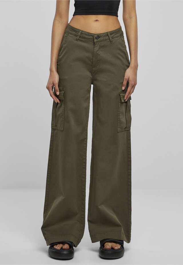 URBAN CLASSICS Stoffhose »Urban Classics Damen«