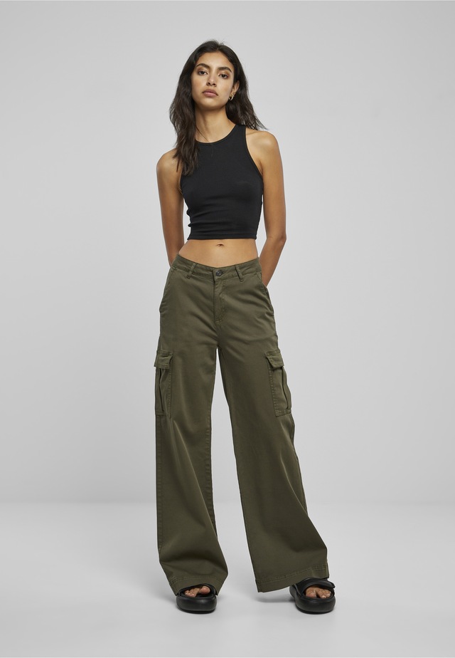URBAN CLASSICS Stoffhose »Urban Classics Damen«