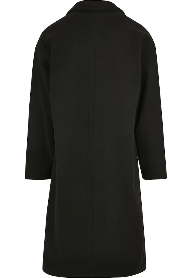 URBAN CLASSICS Cabanjacke »Urban Classics Herren Long Coat« 1 Stk. tlg. ohne Kapuze