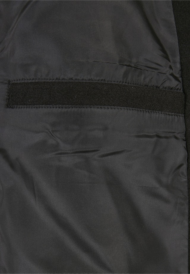 URBAN CLASSICS Cabanjacke »Urban Classics Herren Long Coat« 1 Stk. tlg. ohne Kapuze