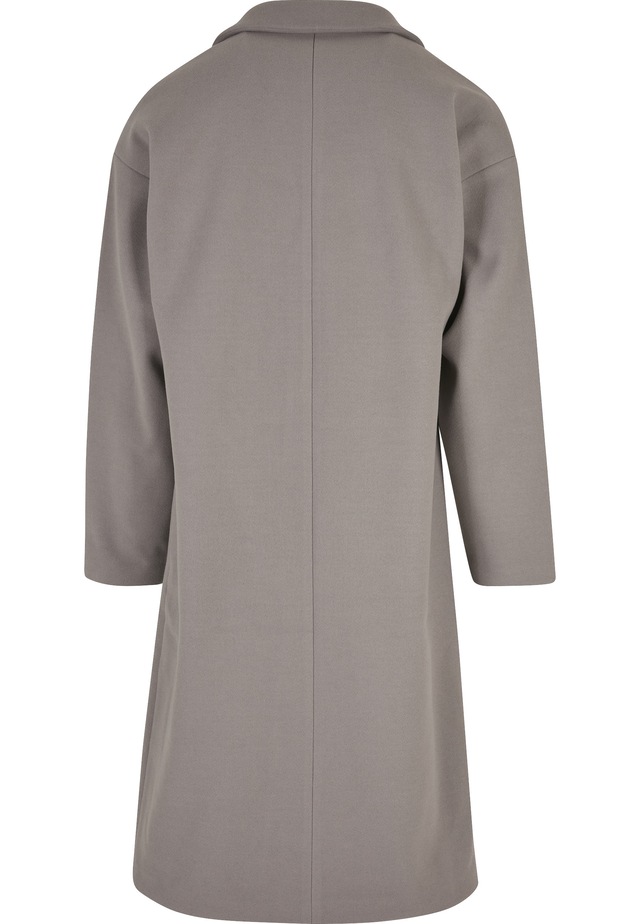 URBAN CLASSICS Cabanjacke »Urban Classics Herren Long Coat« 1 Stk. tlg. ohne Kapuze