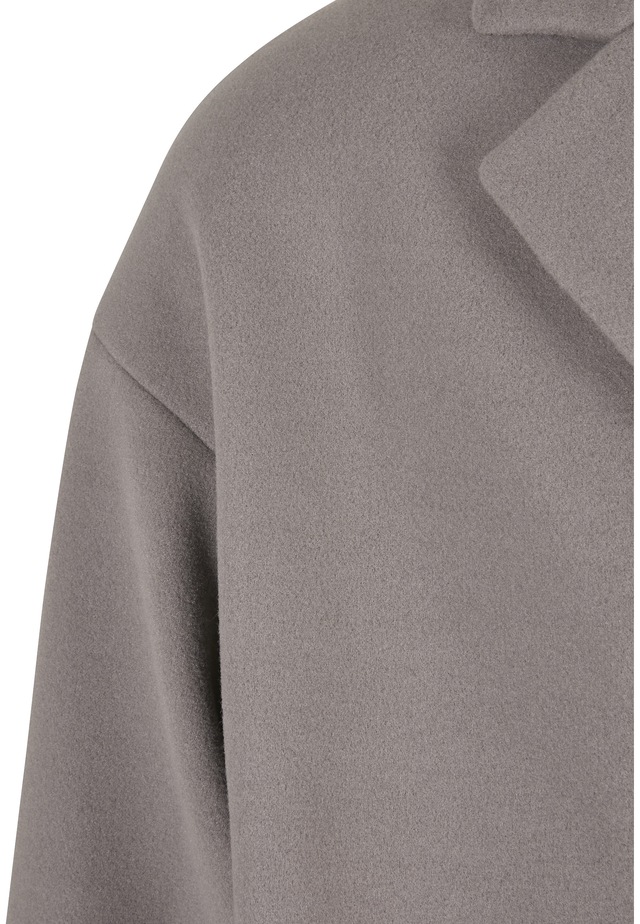 URBAN CLASSICS Cabanjacke »Urban Classics Herren Long Coat« 1 Stk. tlg. ohne Kapuze