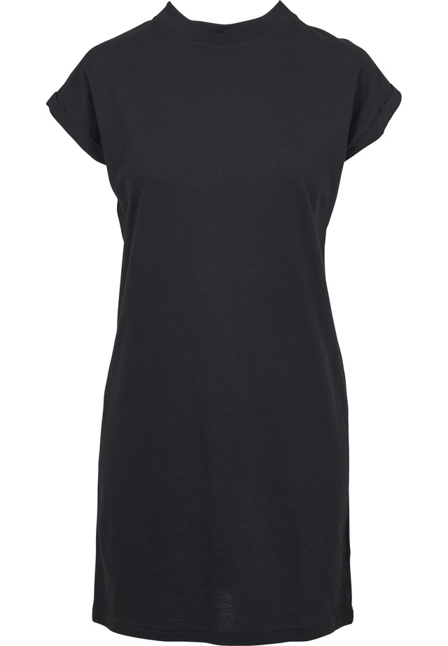 URBAN CLASSICS Shirtkleid »Urban Classics Damen Ladies Turtle Extended Shoulder Dress« 1 Stk. tlg.