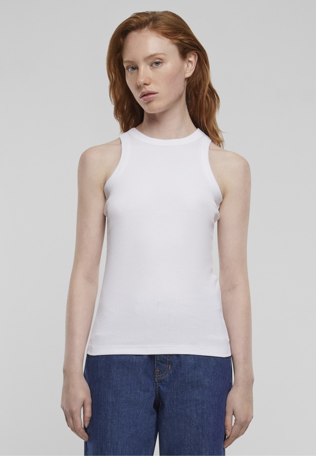 URBAN CLASSICS Tanktop »Urban Classics Damen Ladies Racer Back Rib Top«