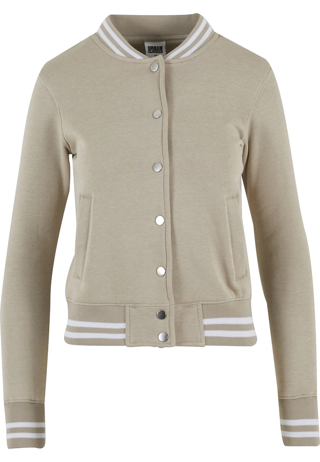 URBAN CLASSICS Funktionsmantel »Urban Classics Damen Ladies College Sweat Jacket«