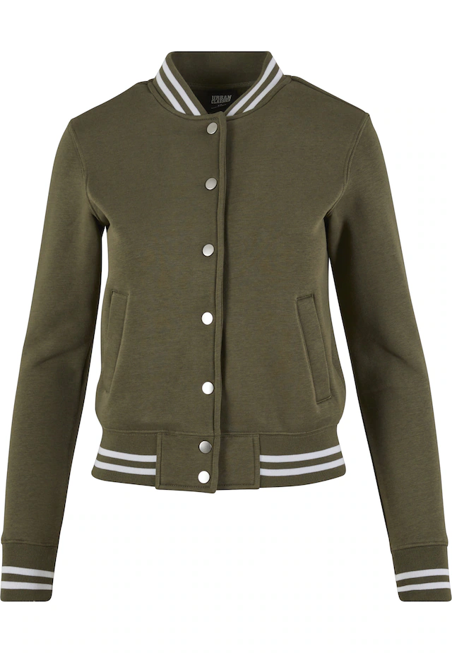 URBAN CLASSICS Funktionsmantel »Urban Classics Damen Ladies College Sweat Jacket«