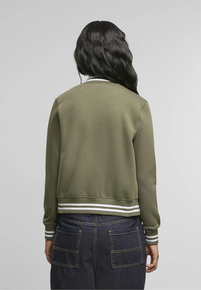 URBAN CLASSICS Funktionsmantel »Urban Classics Damen Ladies College Sweat Jacket«