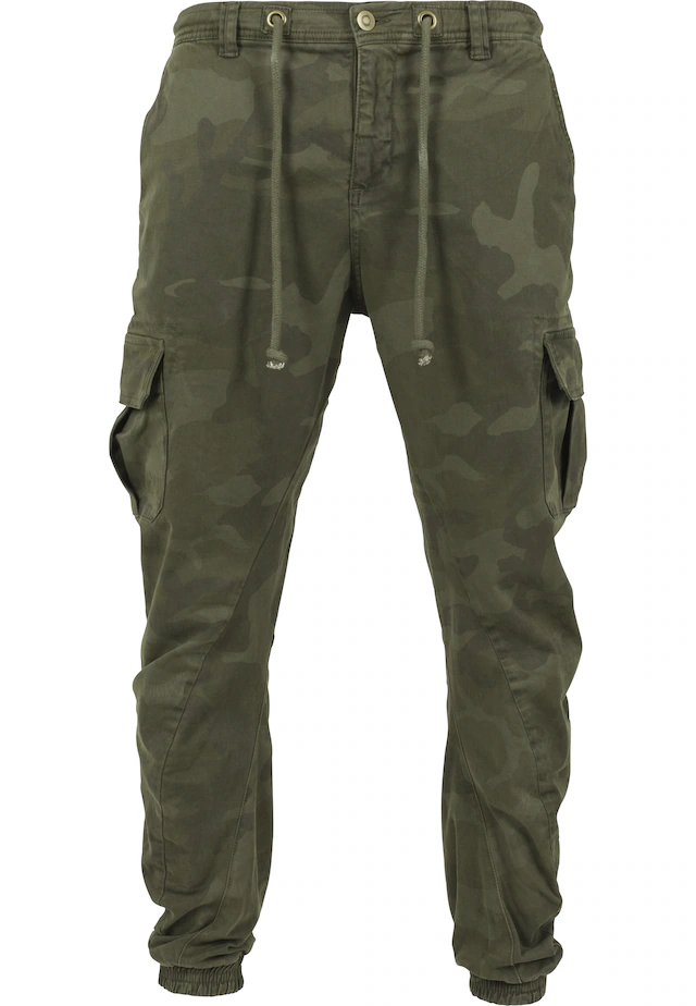 URBAN CLASSICS Cargohose »Urban Classics Herren Camo Cargo Jogging Pants«