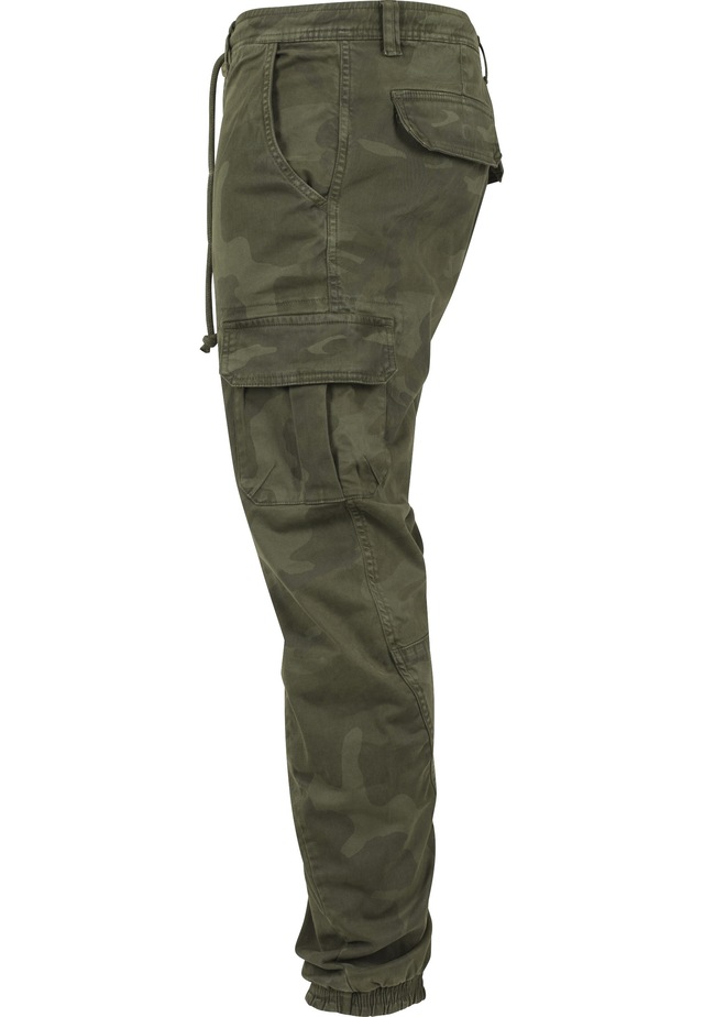 URBAN CLASSICS Cargohose »Urban Classics Herren Camo Cargo Jogging Pants«