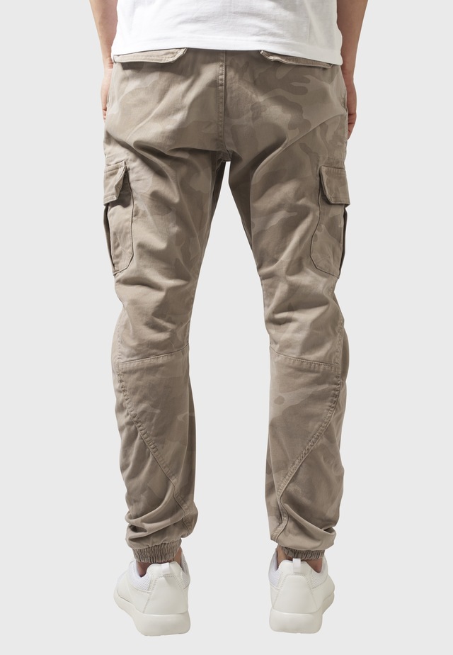 URBAN CLASSICS Cargohose »Urban Classics Herren Camo Cargo Jogging Pants«
