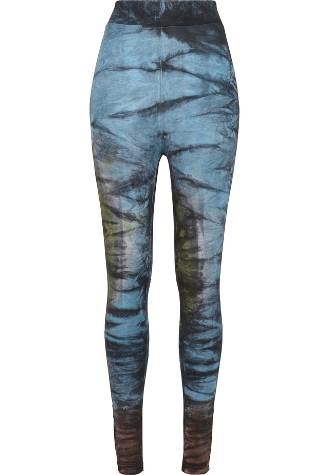 URBAN CLASSICS Leggings »Urban Classics Damen Ladies Cotton Tie Dye High Waist Leggings«