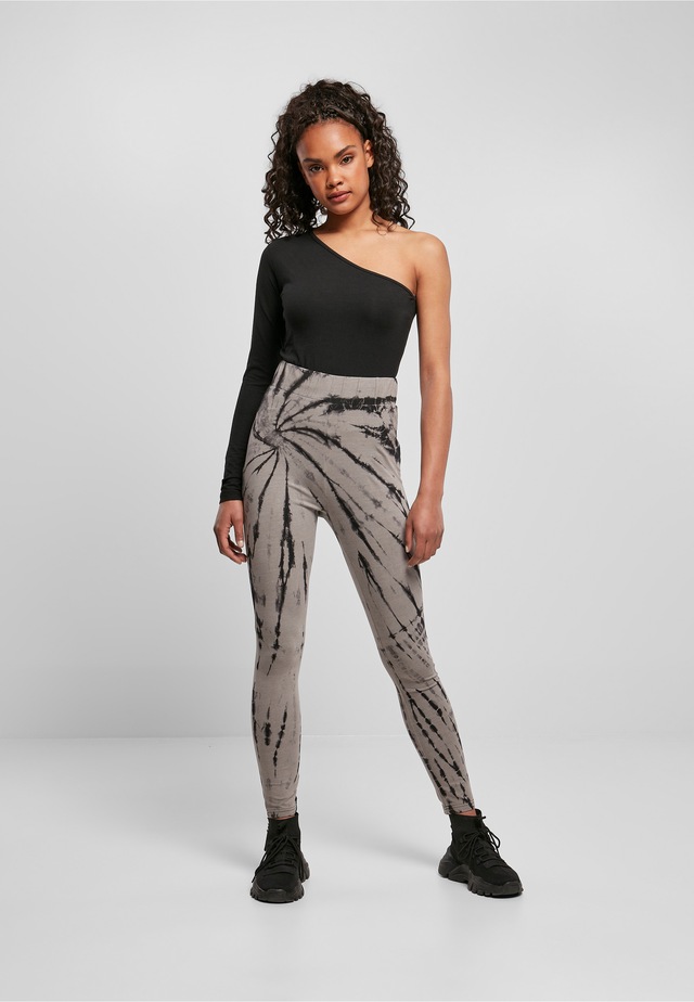 URBAN CLASSICS Leggings »Urban Classics Damen Ladies Cotton Tie Dye High Waist Leggings«
