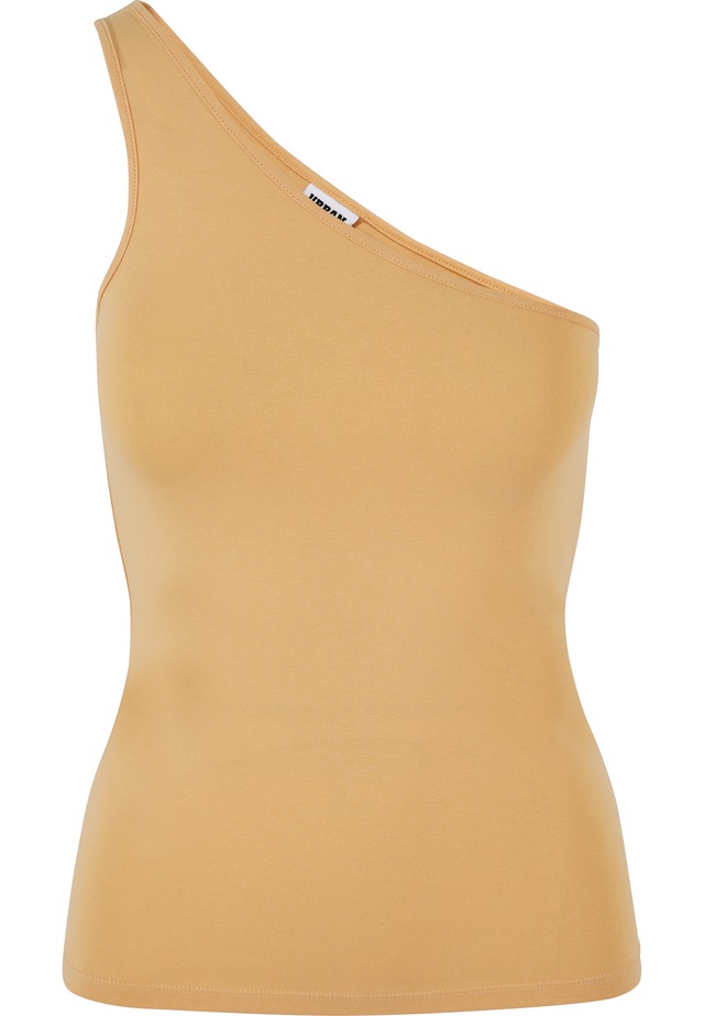 URBAN CLASSICS Tanktop »Urban Classics Damen Ladies Asymmetric Top« 1