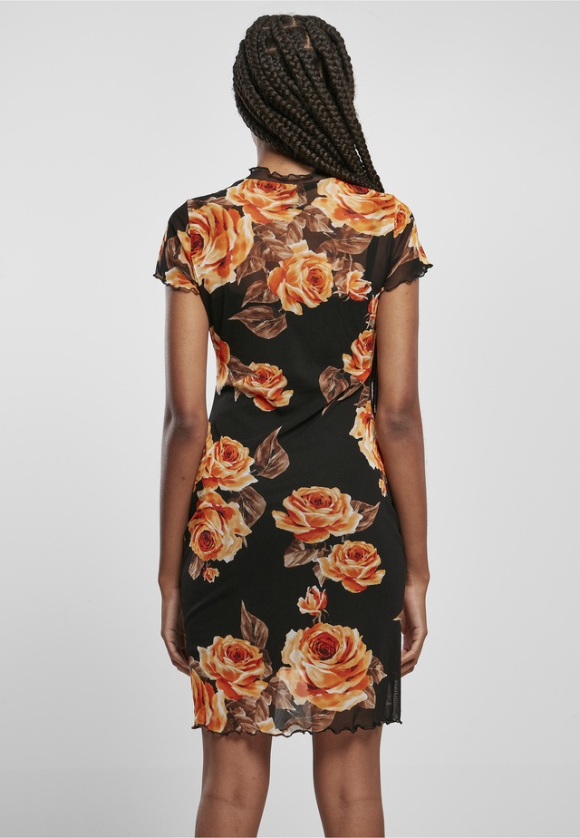URBAN CLASSICS Shirtkleid »Urban Classics Damen Ladies Mesh Double Layer Dress« 1 tlg.