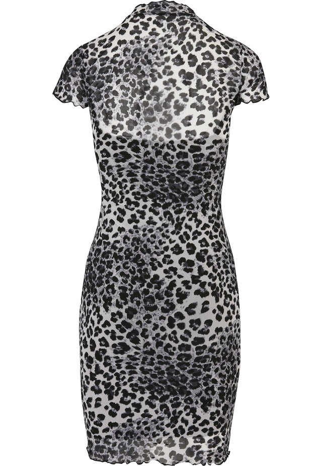URBAN CLASSICS Shirtkleid »Urban Classics Damen Ladies Mesh Double Layer Dress« 1 tlg.