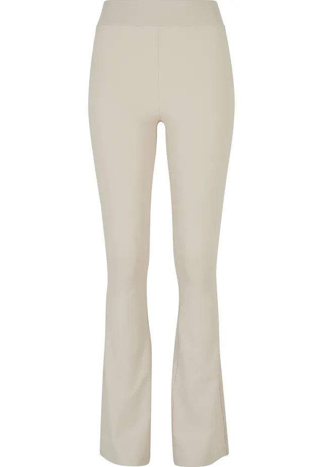 URBAN CLASSICS Leggings »Urban Classics Damen Ladies Recycled High Waist Flared Leggings«