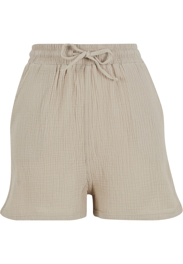 URBAN CLASSICS Sweatshorts »Urban Classics Ladies Musselin Shorts«