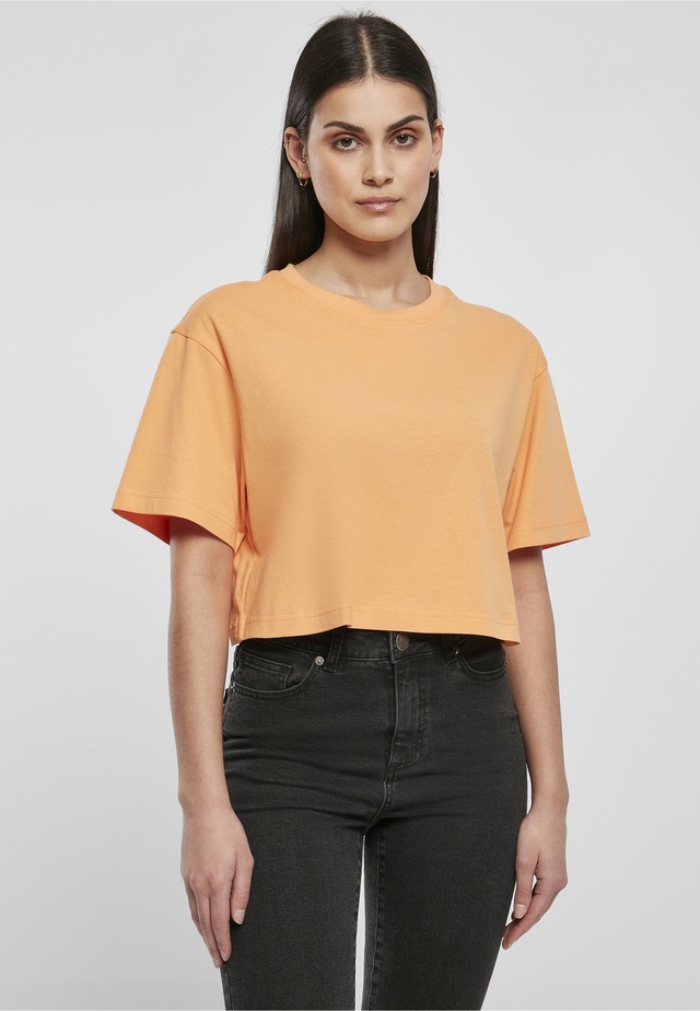 URBAN CLASSICS Bigshirt »Urban Classics Damen Ladies Short Oversized Tee« 1