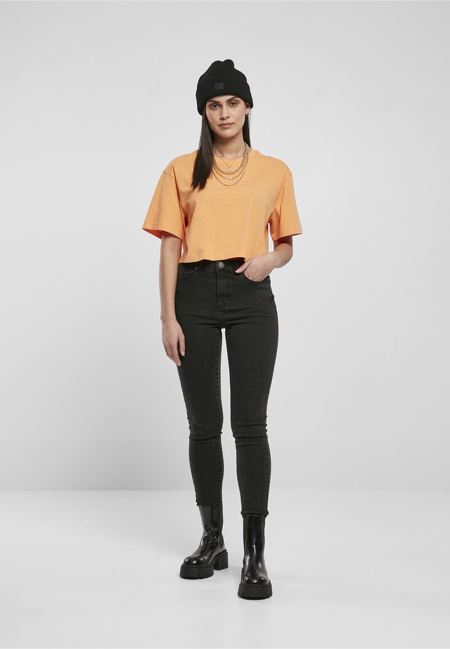 URBAN CLASSICS Bigshirt »Urban Classics Damen Ladies Short Oversized Tee« 1