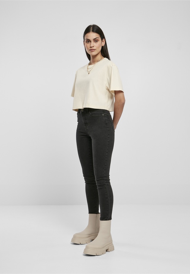 URBAN CLASSICS Bigshirt »Urban Classics Damen Ladies Short Oversized Tee« 1