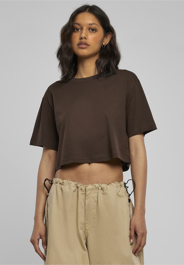 URBAN CLASSICS Bigshirt »Urban Classics Damen Ladies Short Oversized Tee« 1