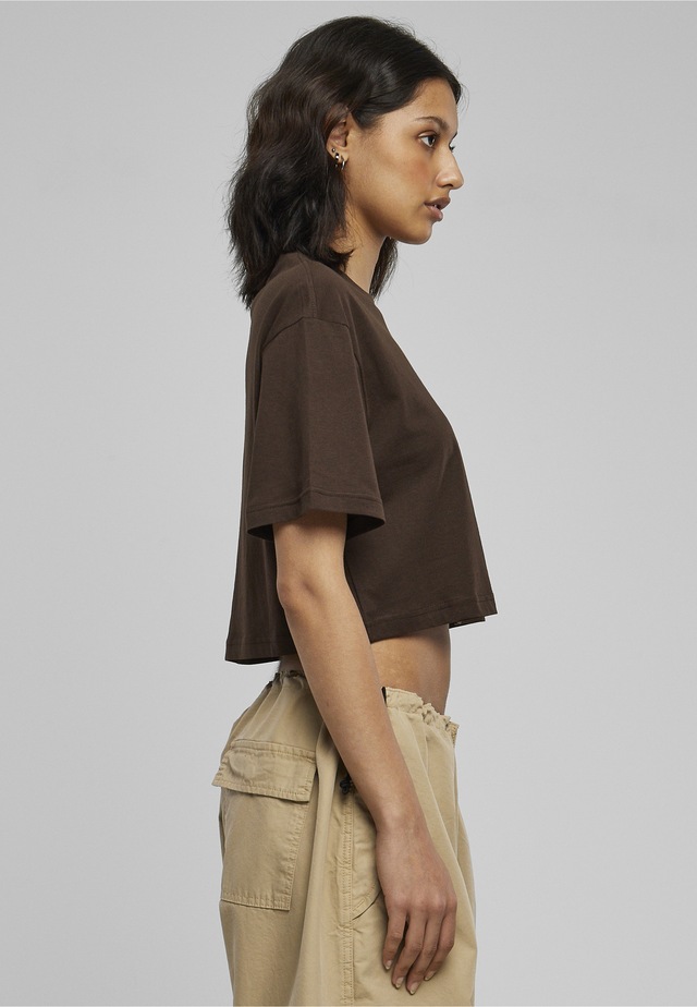 URBAN CLASSICS Bigshirt »Urban Classics Damen Ladies Short Oversized Tee« 1
