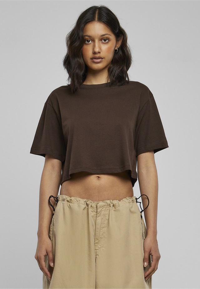 URBAN CLASSICS Bigshirt »Urban Classics Damen Ladies Short Oversized Tee« 1
