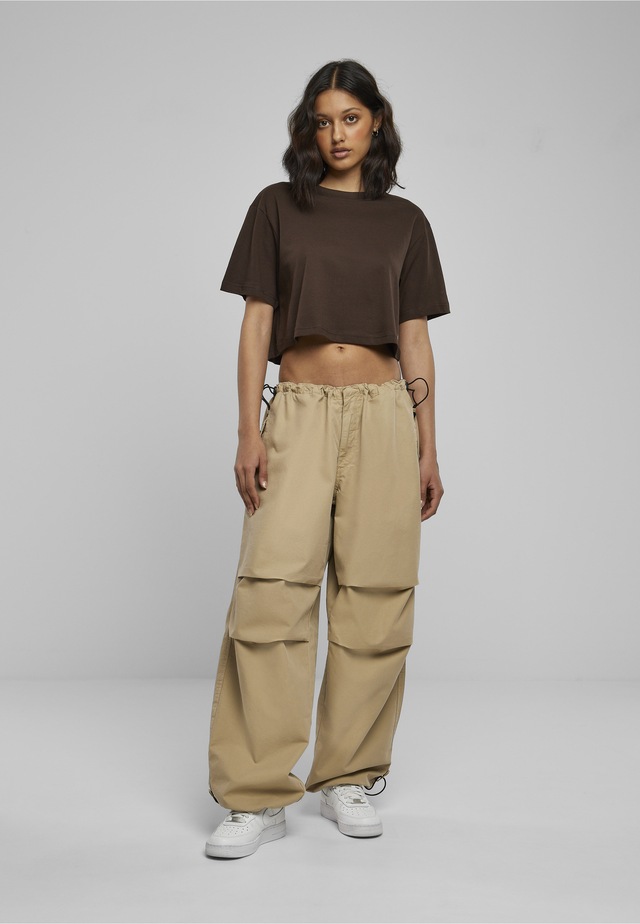 URBAN CLASSICS Bigshirt »Urban Classics Damen Ladies Short Oversized Tee« 1