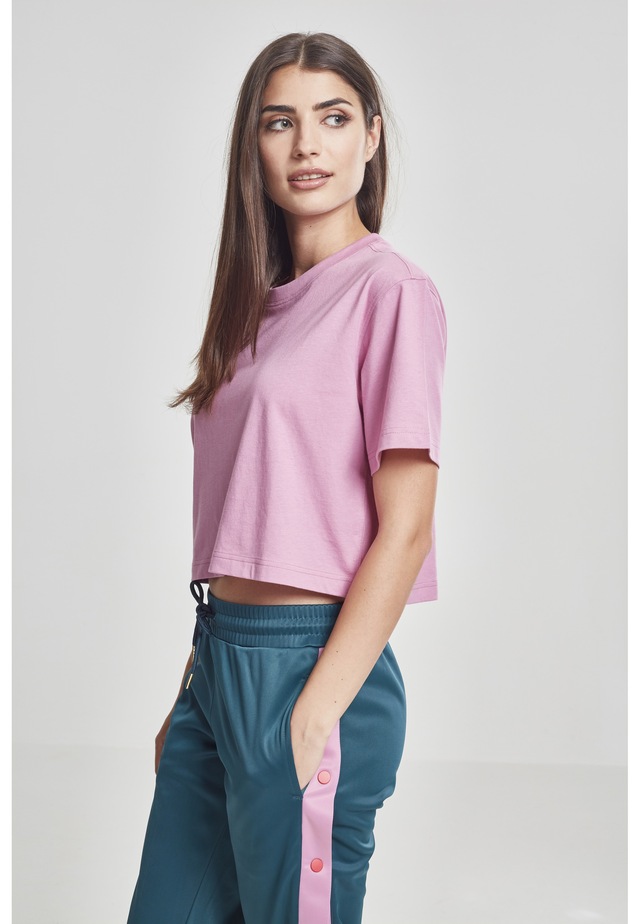 URBAN CLASSICS Bigshirt »Urban Classics Damen Ladies Short Oversized Tee« 1