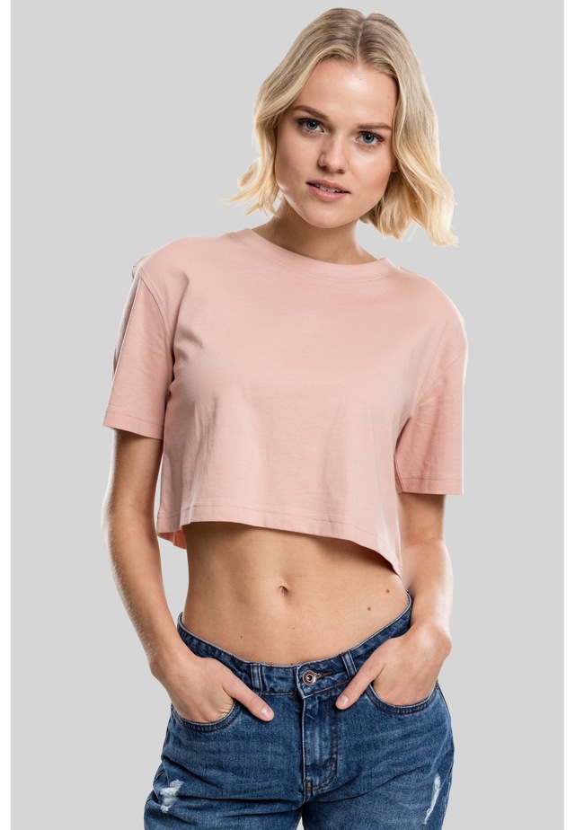 URBAN CLASSICS Bigshirt »Urban Classics Damen Ladies Short Oversized Tee« 1